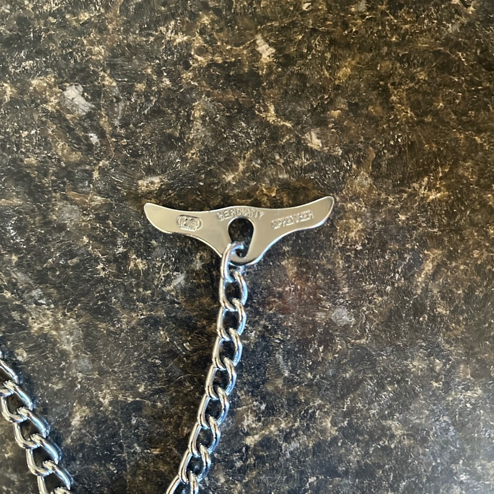 Herm Sprenger quality choke chain 17.5” used a handful of times only. - Picture 2 of 2